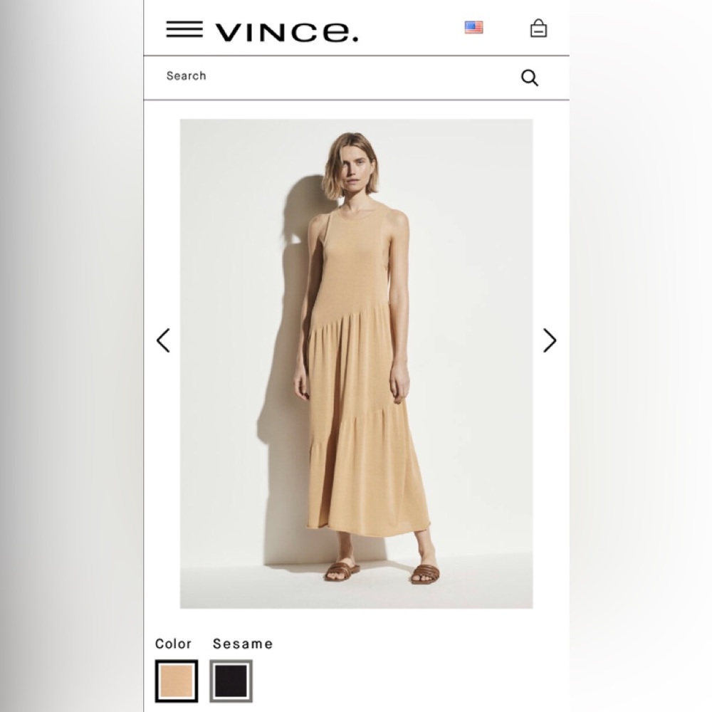 Vince Midi Dress - Picture 1 of 3